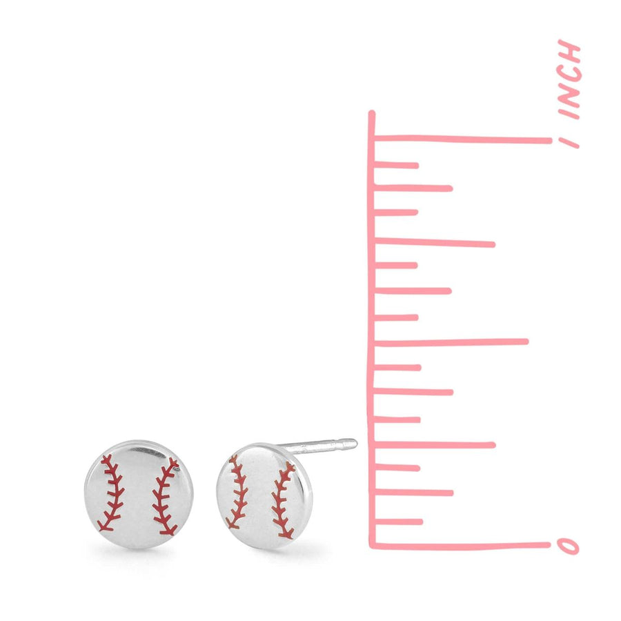 Boma Jewelry Earrings Baseball Studs