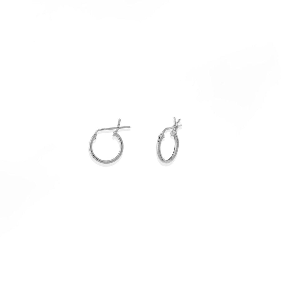 Boma Jewelry Earrings Sterling Silver / 1" Belle Hoops