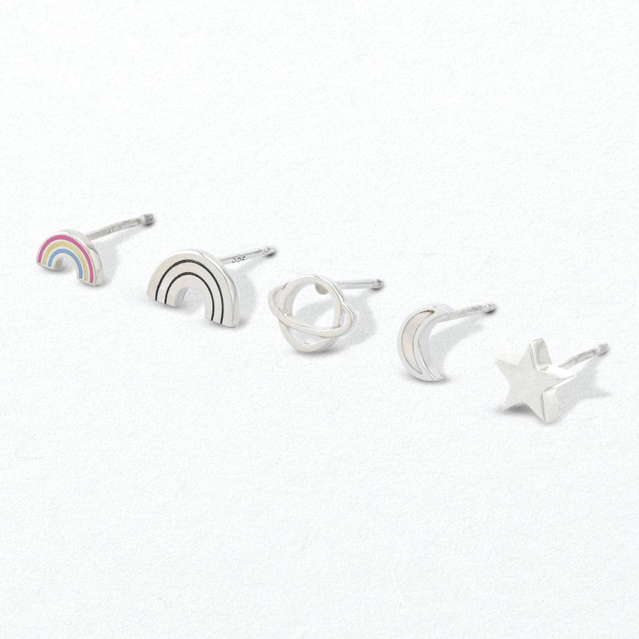 Boma Jewelry Earrings Sterling Silver Belle Star Studs