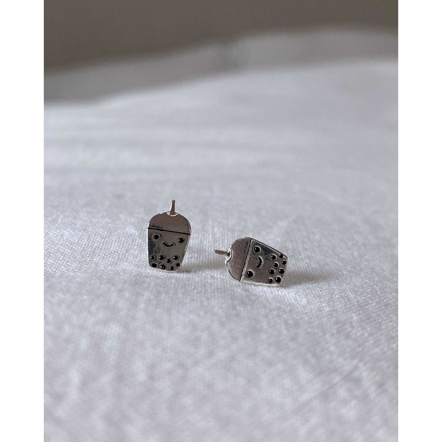 Boma Jewelry Earrings Happy Boba Tea Studs