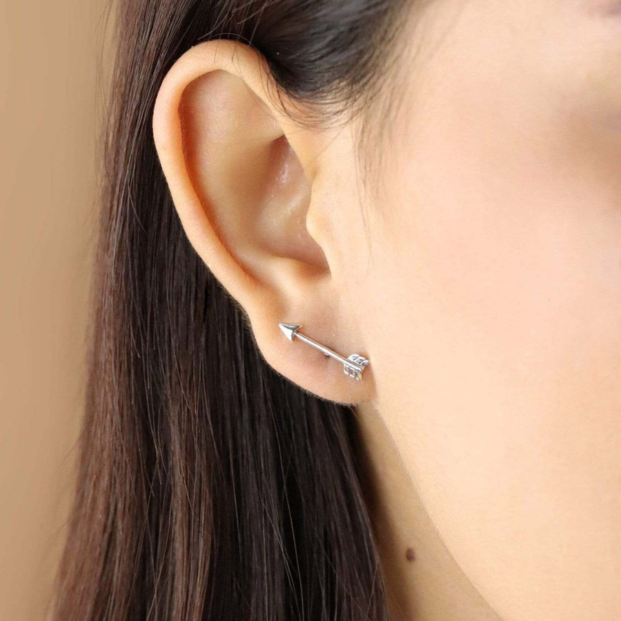 Boma Jewelry Earrings Long Arrow Stud Earrings