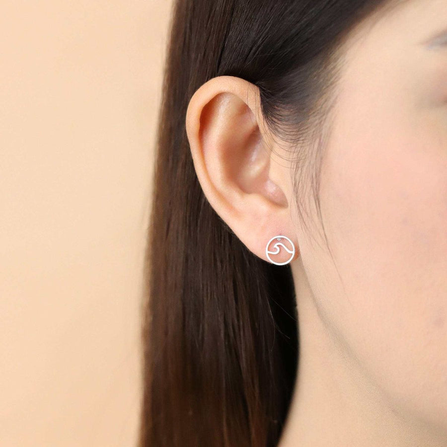 Boma New Earrings Zodiac Elements Water Studs