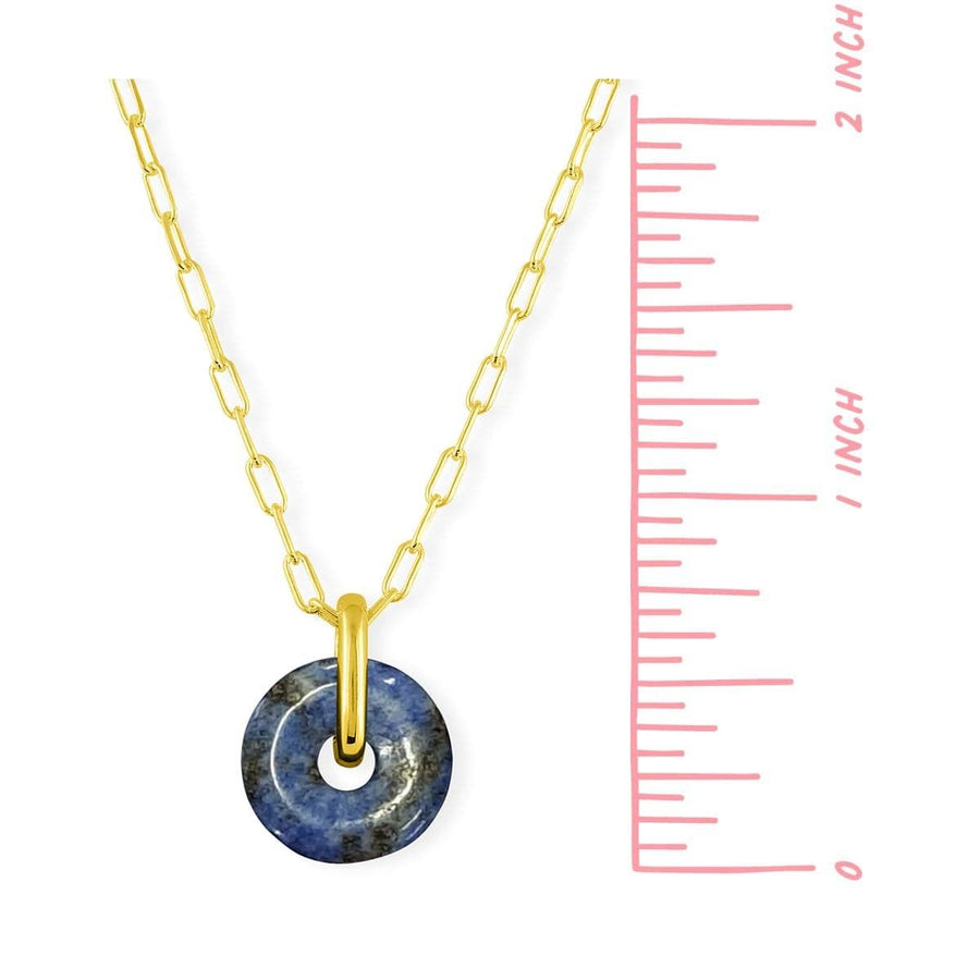 Boma Jewelry Necklaces Treasured Bi-Disc Pendant Necklace