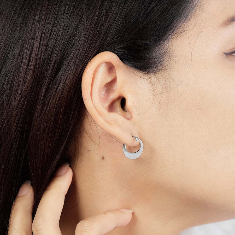 Boma Jewelry Earrings Leaf Cutout Pattern Post