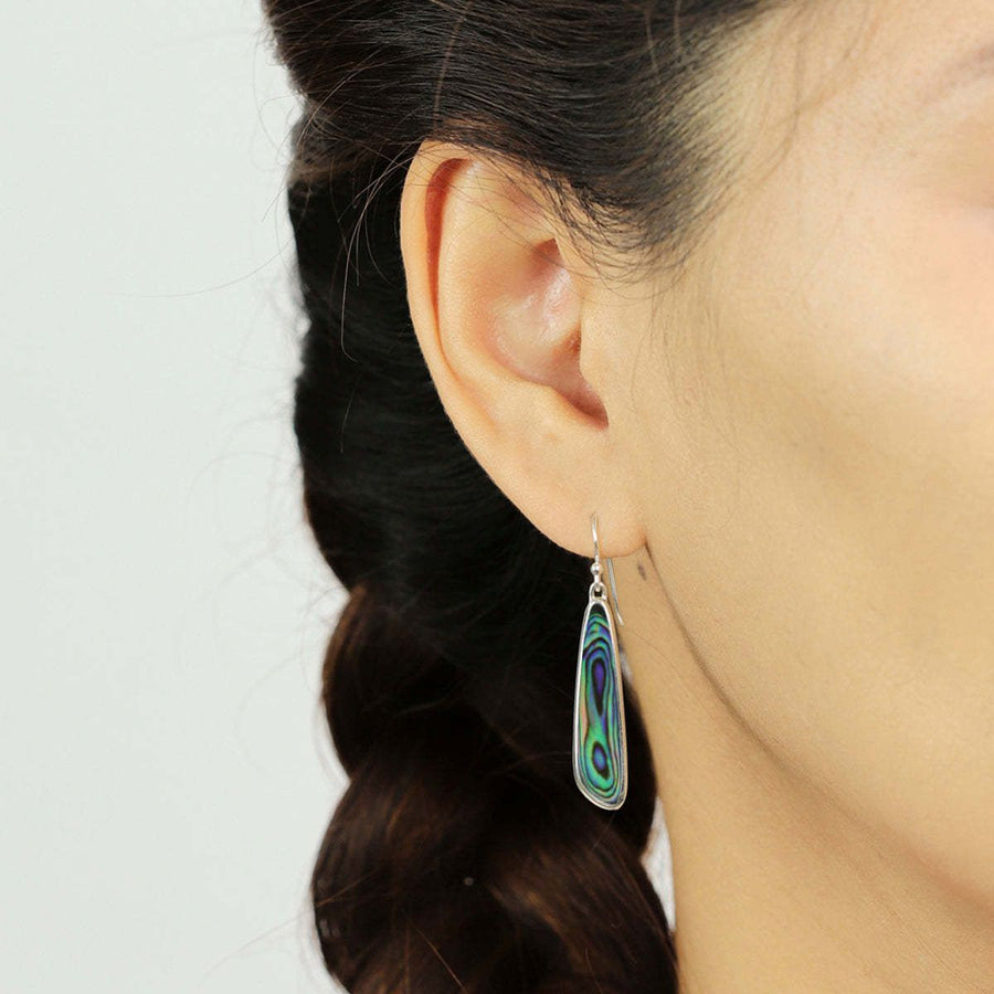 Boma Jewelry Tapered Drop Earrings with Stone