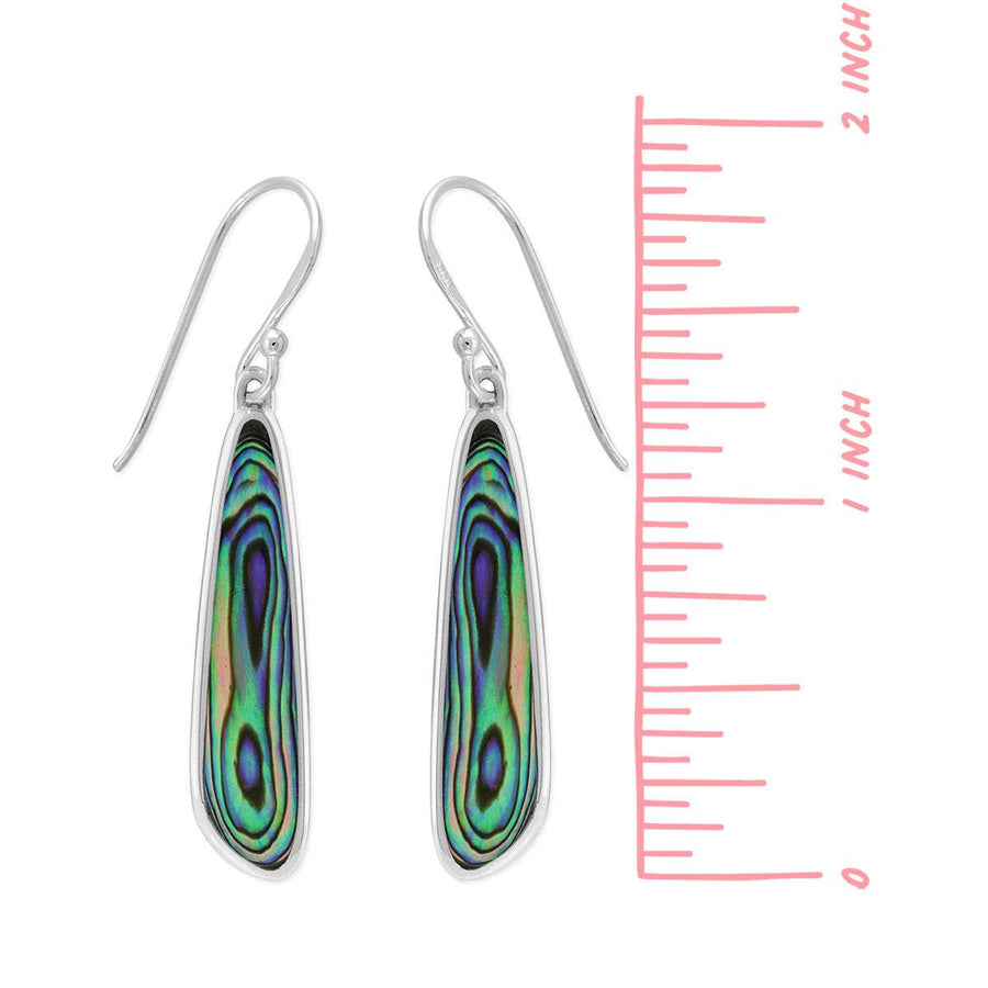 Boma Jewelry Tapered Drop Earrings with Stone