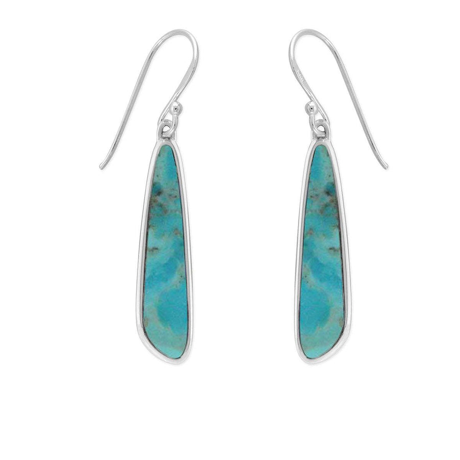 Boma Jewelry Tapered Drop Earrings with Stone