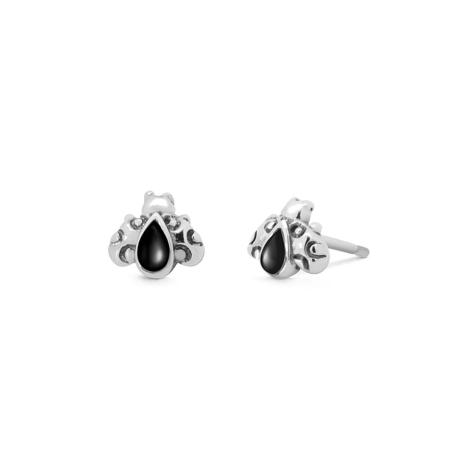 Boma Jewelry Earrings Bug Earrings Stud with Stone