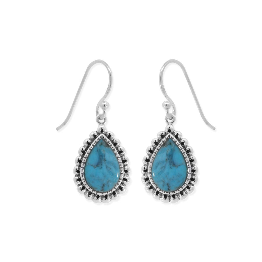 Boma Jewelry Earrings Dangles Earrings Teardrop Turquoise