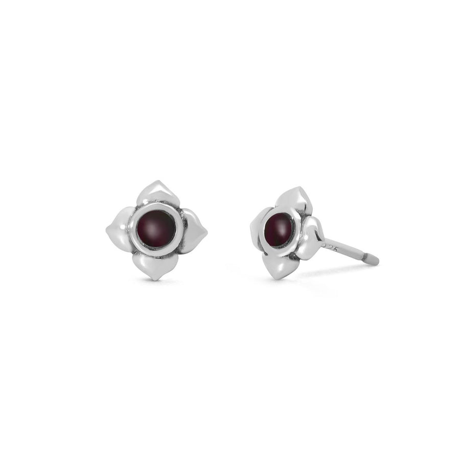 Boma Jewelry Earrings Flower Earrings Stud with Stone