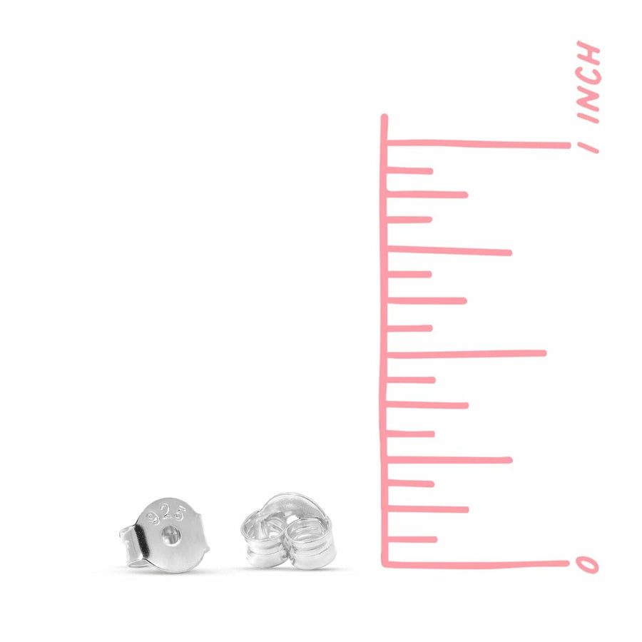 Boma New Earrings Watermelon Slice Studs