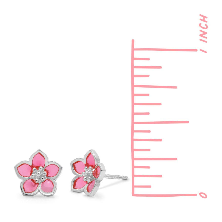 Boma Jewelry Earrings Cherry Blossom Stud Earrings  