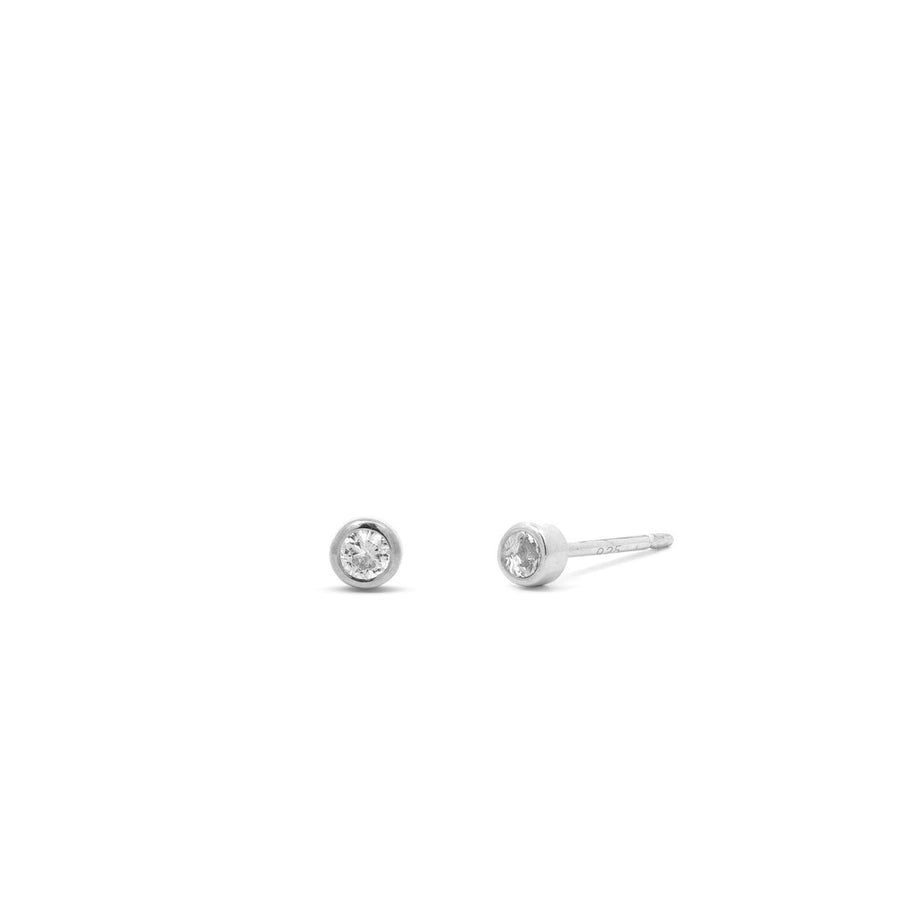 Boma Jewelry Belle Mini Stud Earrings with Stone