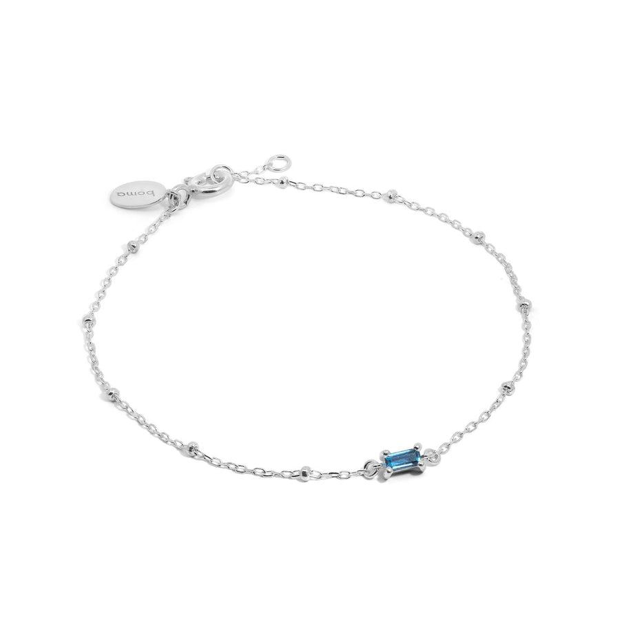 Boma Jewelry Belle Bracelets with Baguette Charm Stone