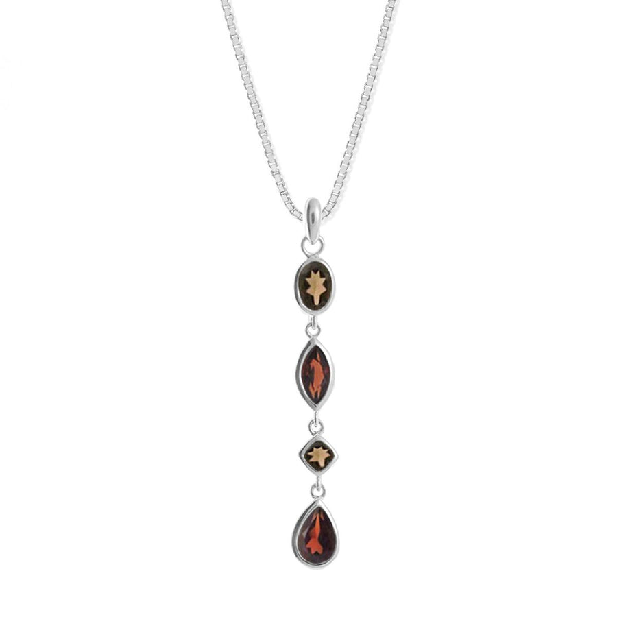 Boma Jewelry Drop Gemstone Necklace