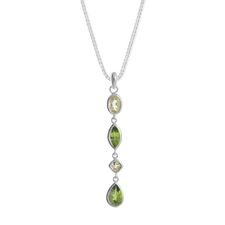 Boma Jewelry Drop Gemstone Necklace