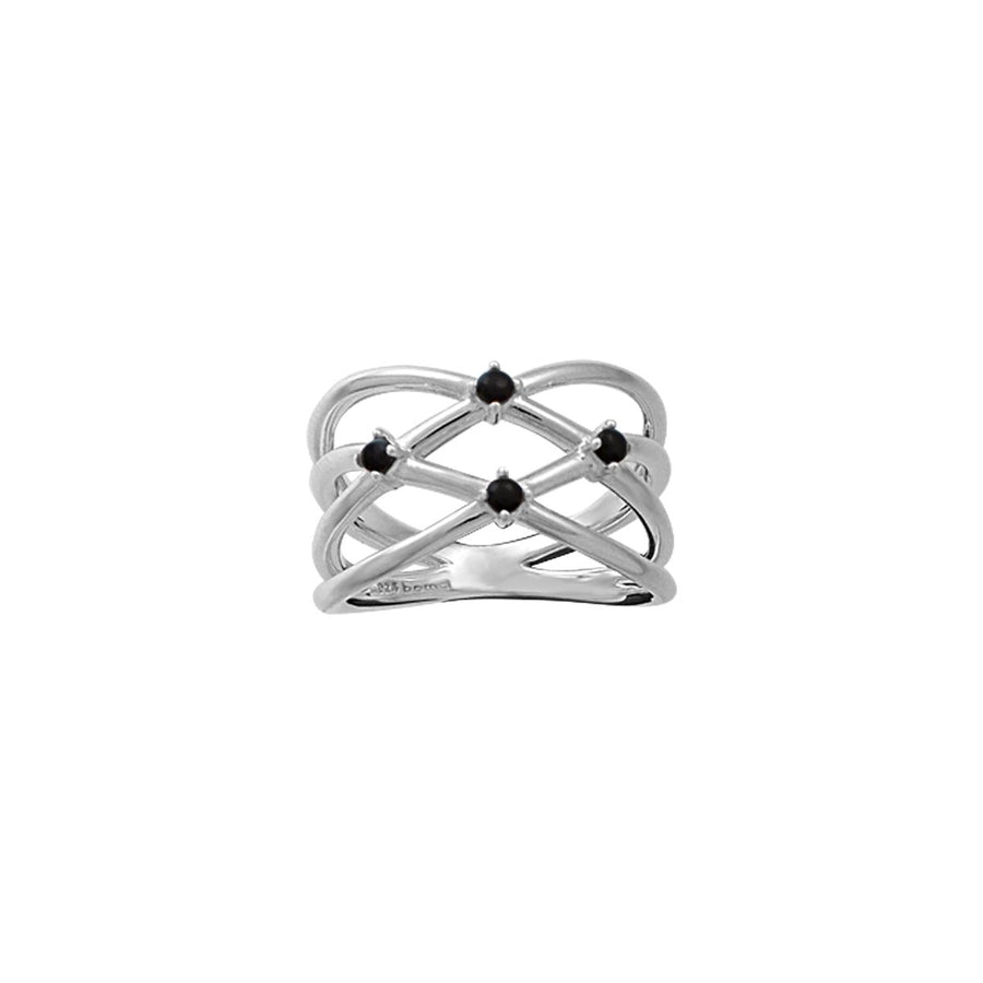 Boma Jewelry Line Ring with Stone