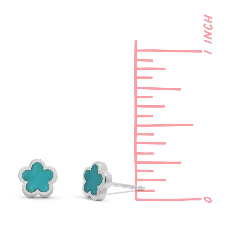 Boma Jewelry Van Cleef Clover Studs with Stone