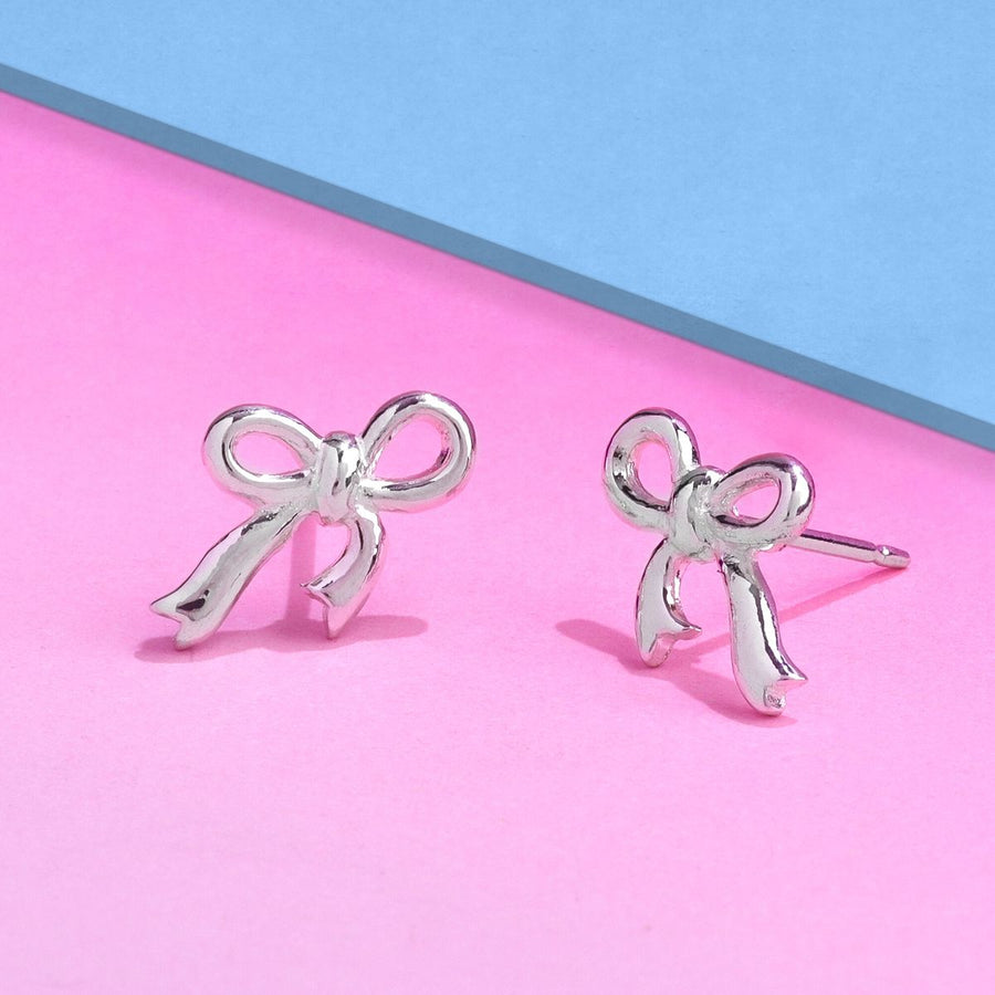 Boma Jewelry Millenial  Cute Bow Tie Stud Earrings