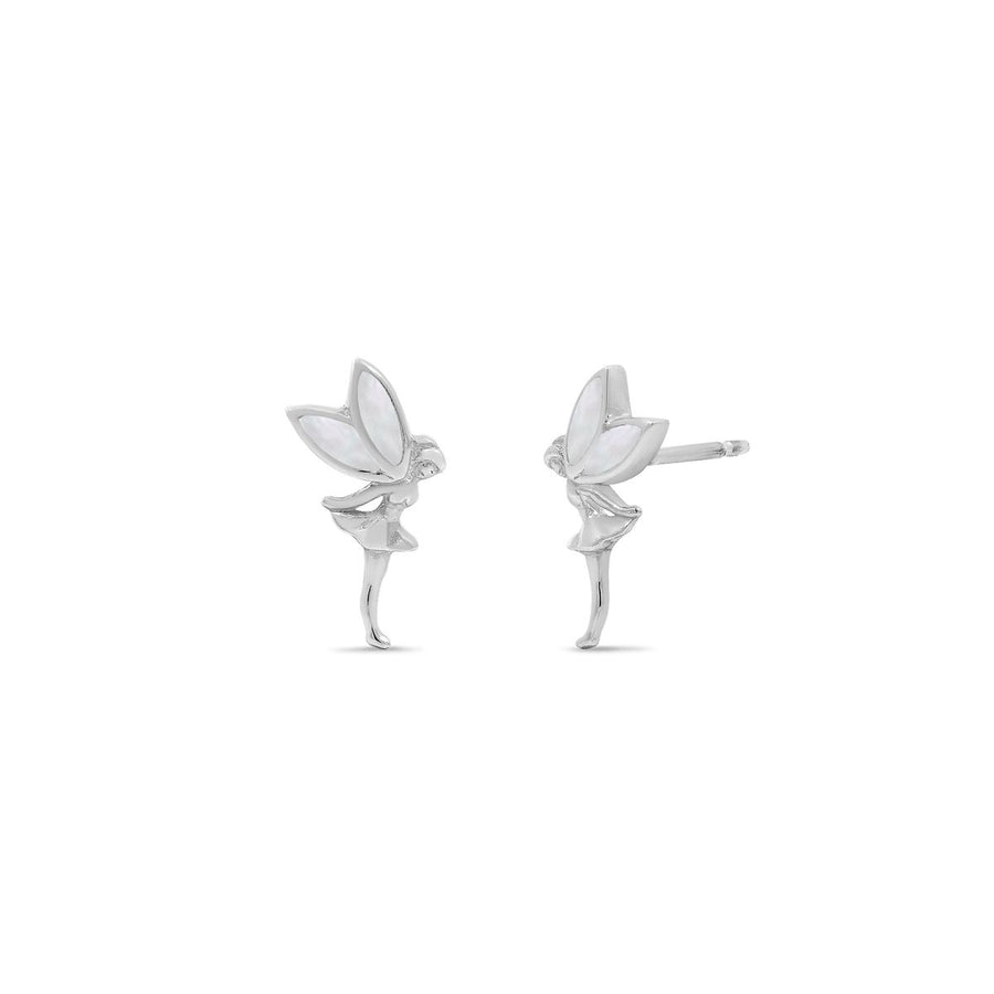 Boma Jewelry Fairy Pixie Studs with Stone.