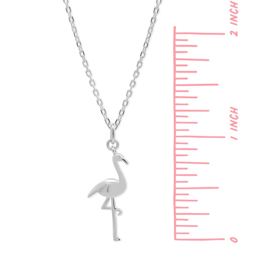 Boma Jewelry Dainty Flamingo Necklace