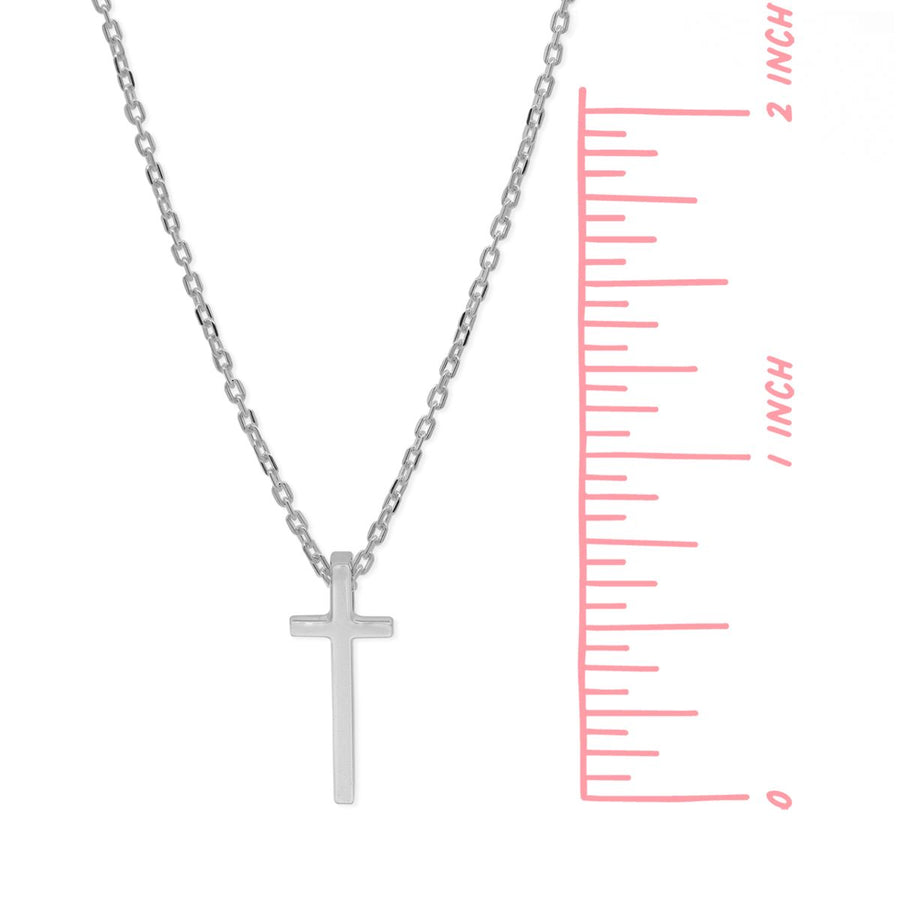 Boma Jewelry Minimal Cross Necklace