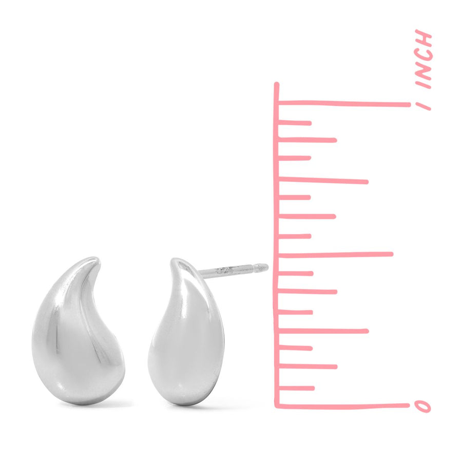 Boma Jewelry Water Droplet Studs