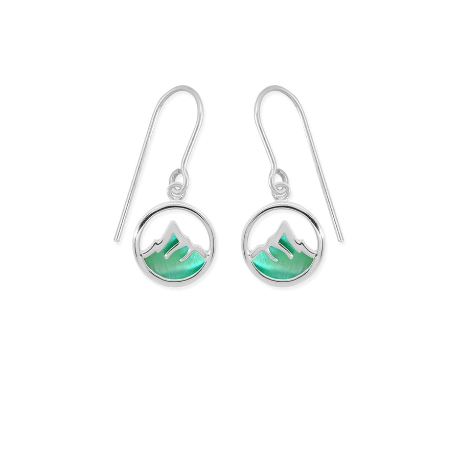 Boma Jewelry Mountain Peak Earrings with Stone