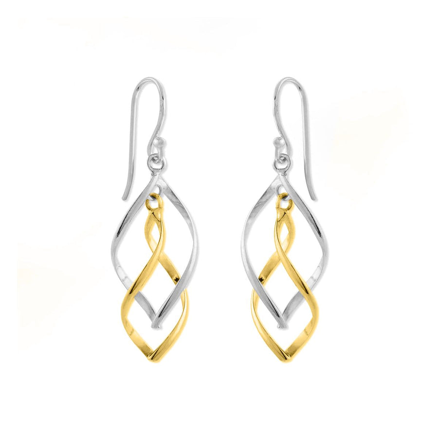 Boma Jewelry Twisted Dangle Earrings