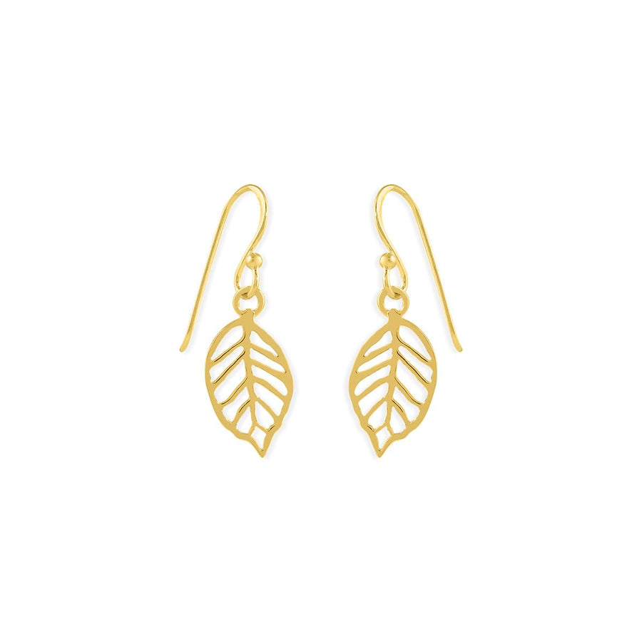 Boma Jewelry Leaf Dangle Earrings