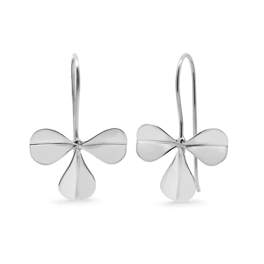 Boma Jewelry Three-Petal Clover Earrings