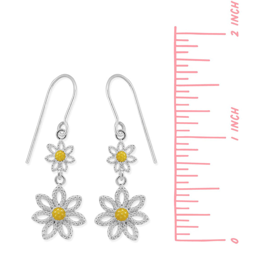 Boma Jewelry Golden Bloom Sunflower Earrings