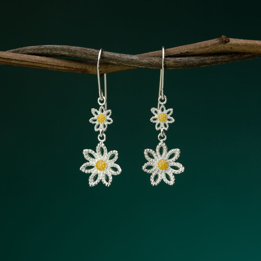 Boma Jewelry Golden Bloom Sunflower Earrings