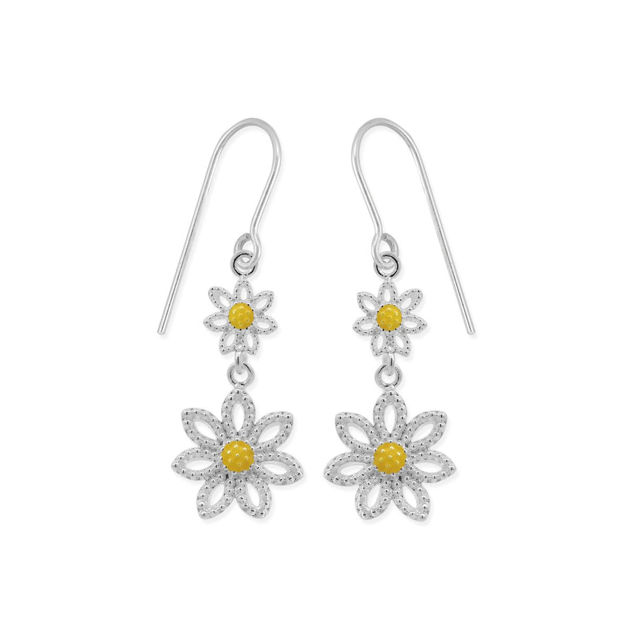 Boma Jewelry Golden Bloom Sunflower Earrings