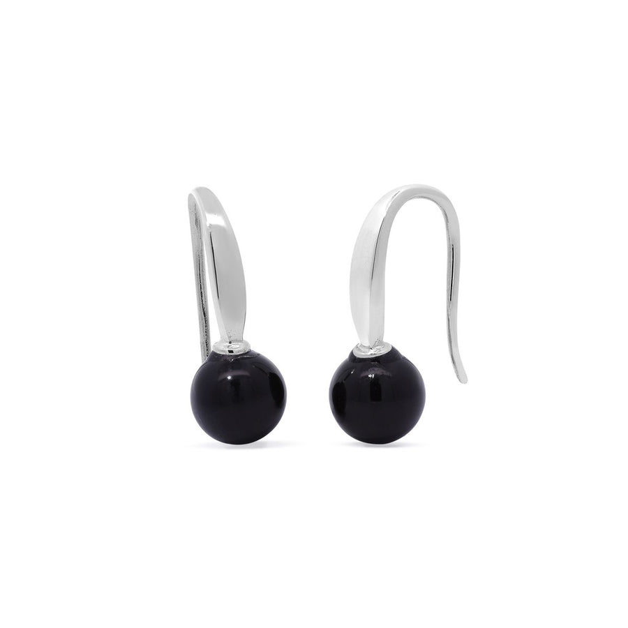Boma Jewelry Round Stone Open Drop Earrings