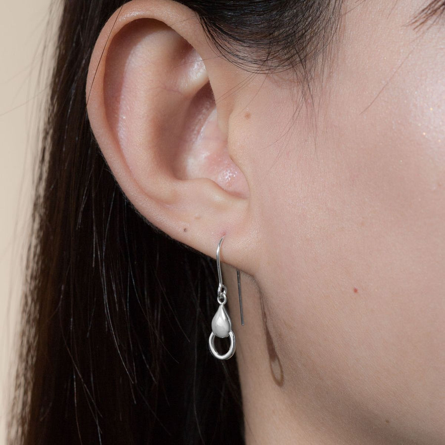 Boma Jewelry Double Teardrop Dangle Earrings