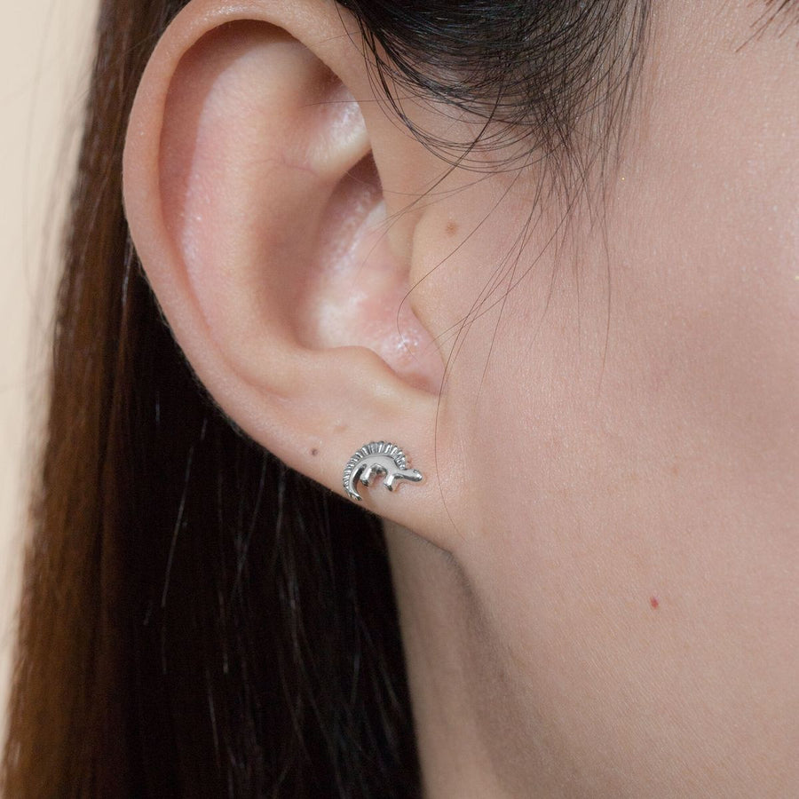Boma Jewelry Stegosaurus Stud Earrings