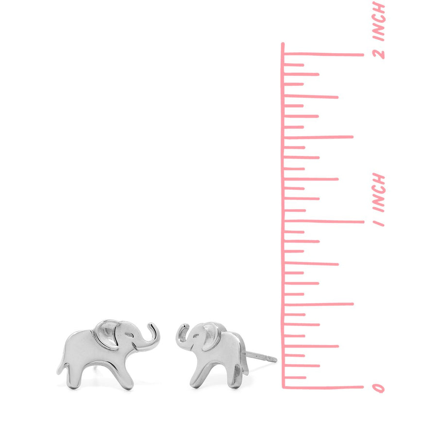 Boma Jewelry Happy Elephant Stud Earrings