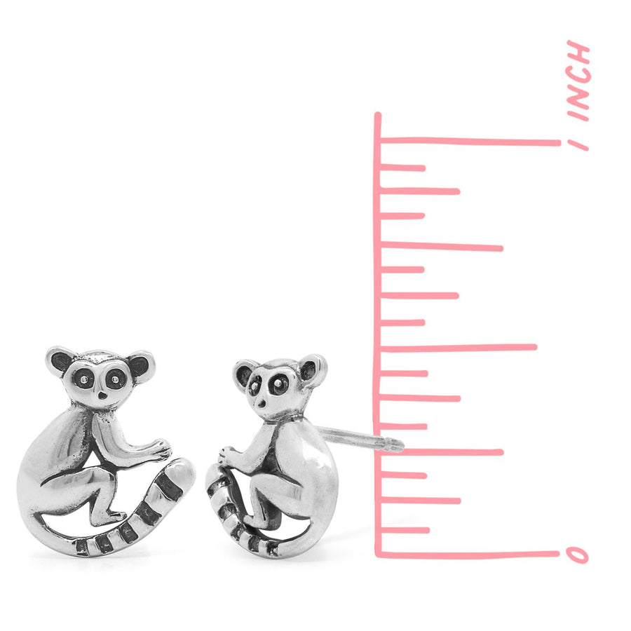 Boma Jewelry Lemur Stud Earrings