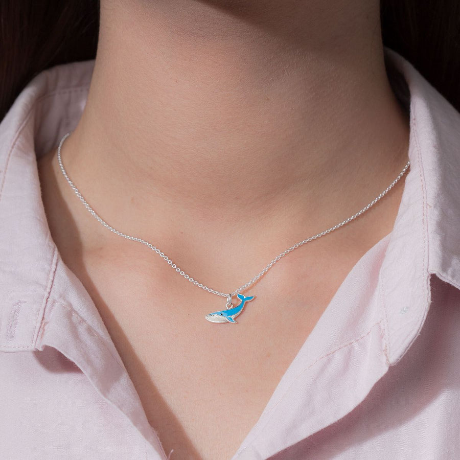 Boma Jewelry Blue Whale Necklace