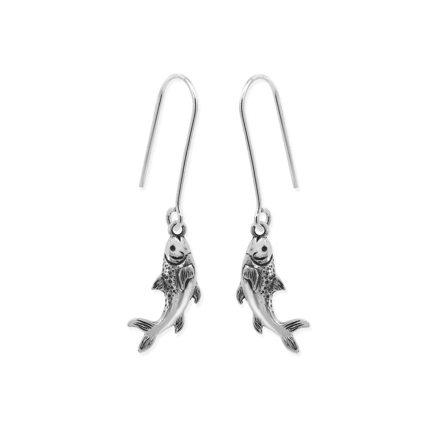 Boma Jewelry Salmon Dangle Earrings