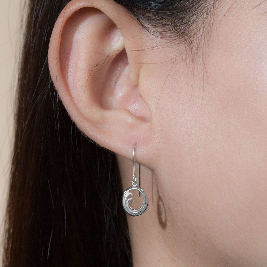 Boma Jewelry Ocean Wave Dangle Earrings