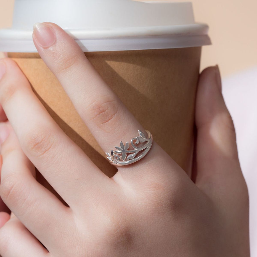 Boma Jewelry Blooming Vine Ring