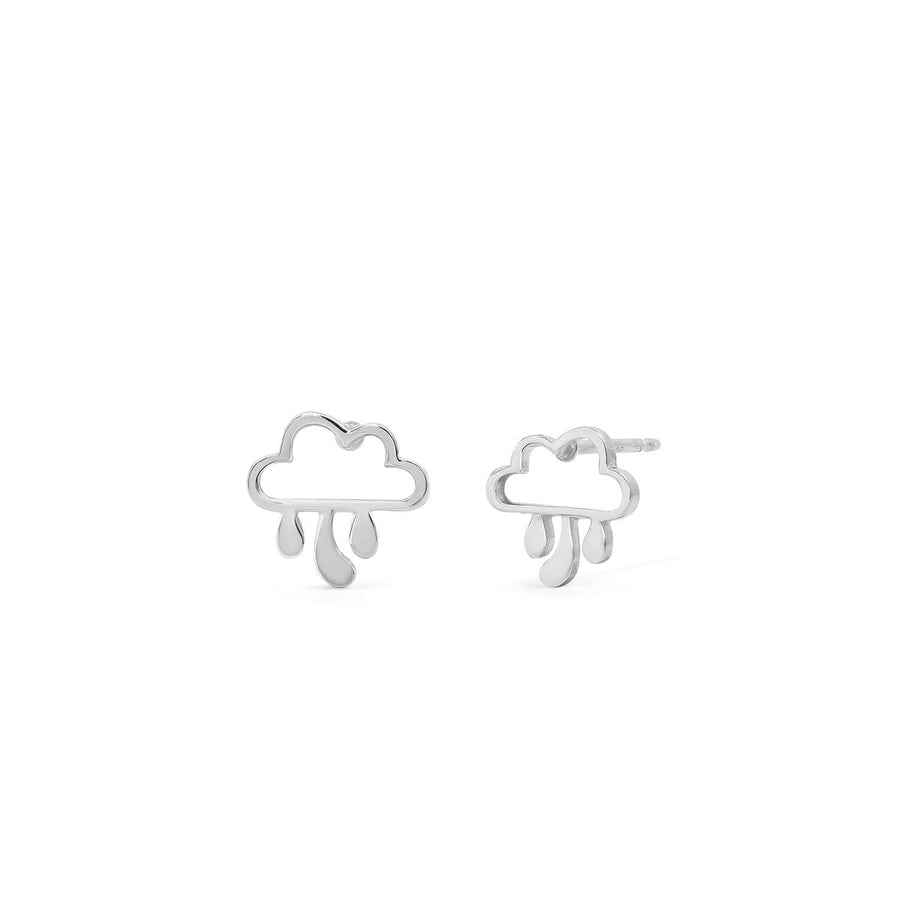 Boma Jewelry Rain Cloud Stud Earrings