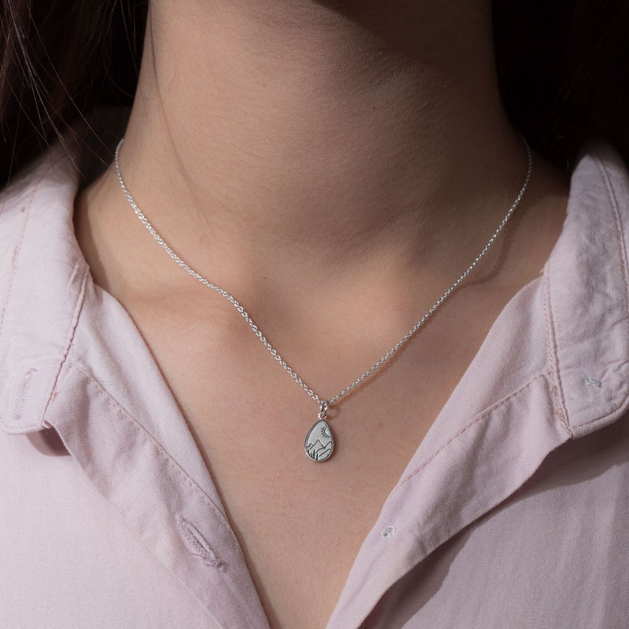 Boma Jewelry Mountain Landscape Necklace