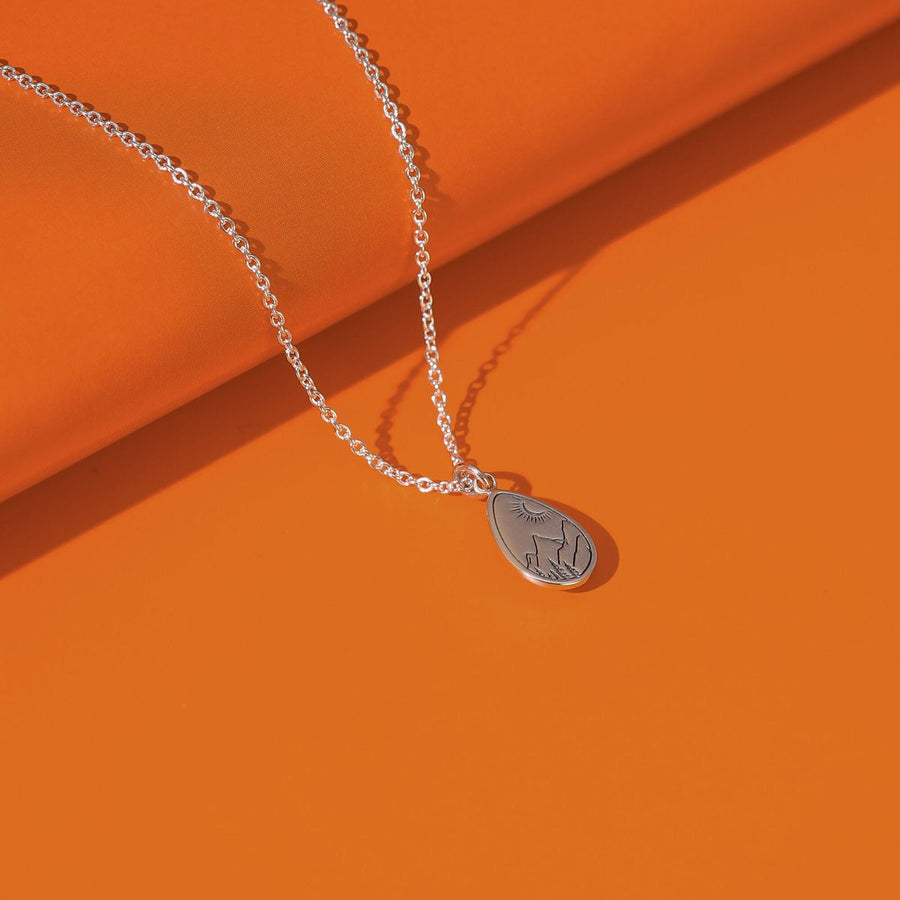 Boma Jewelry Mountain Landscape Necklace