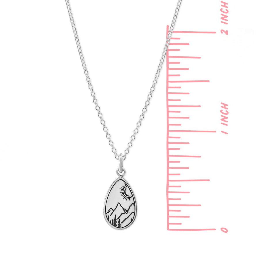 Boma Jewelry Mountain Landscape Necklace