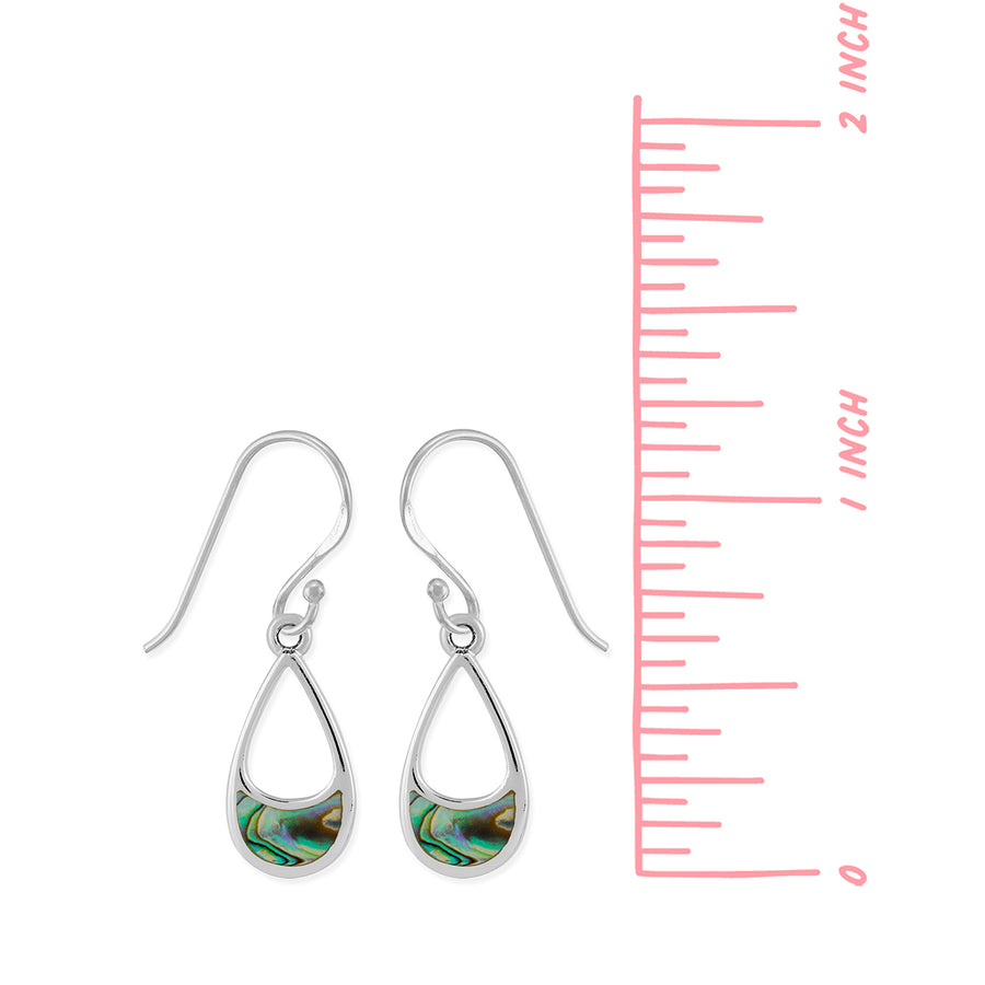 Teardrop Dangle Earrings (CDA 1454)