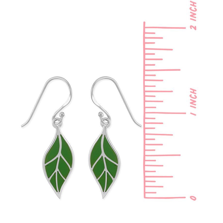 Leaf Dangle Earrings (CDA 1856)