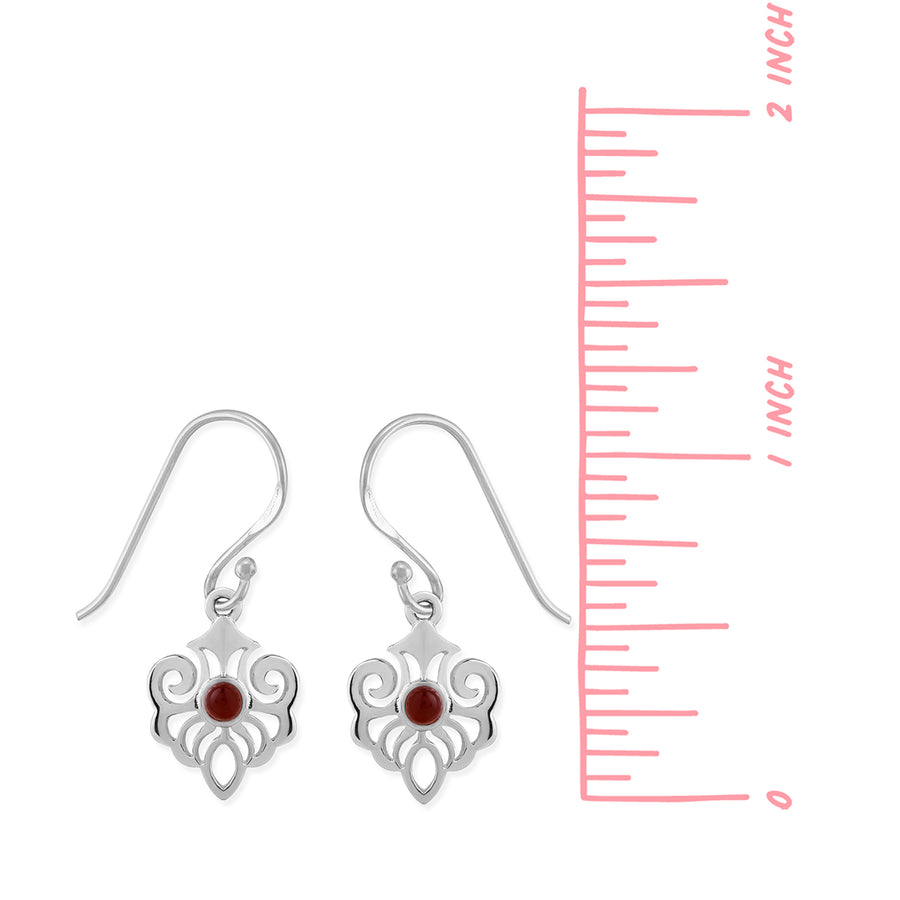 Stone Dangle Earrings (CDA 2328)